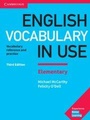 Cover: English Vocabulary in Use Elementary Book with Answers - Cambridge University Press