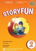Cover: Storyfun for Starters Level 2 Teacher's Book with Audio - Cambridge University Press