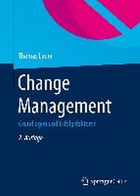 Enlarge image Cover: Change Management - Springer Gabler
