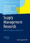 Cover: Supply Management Research - Springer Gabler