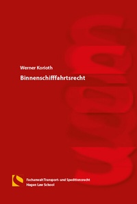 Abbildung von: Binnenschifffahrtsrecht - Hagener Wissenschaftsverlag