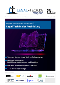 Abbildung von: Legal-Tech.de Magazin 2/23 - FFI-Verlag
