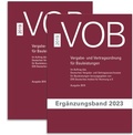 Cover: Paket VOB Gesamtausgabe 2019 + VOB Erg&auml;nzungsband 2023 - DIN Media