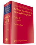 Abbildung von: Kölner Kommentar zum Aktiengesetz - Carl Heymanns Verlag