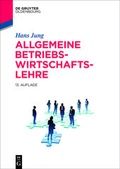 Cover: Allgemeine Betriebswirtschaftslehre - De Gruyter Oldenbourg