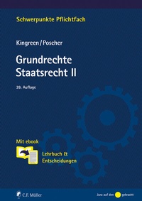 Abbildung von: Grundrechte Staatsrecht II - C.F. Müller