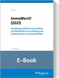 Abbildung von: ImmoWertV (2021) (E-Book) - Reguvis Fachmedien