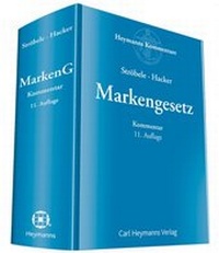 Abbildung von: Markengesetz - Carl Heymanns Verlag