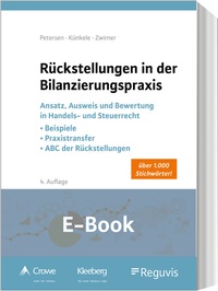 Abbildung von: Rückstellungen in der Bilanzierungspraxis (E-Book) - Reguvis Fachmedien