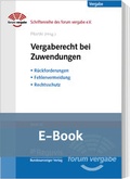 Abbildung von: Vergaberecht bei Zuwendungen (E-Book) - Reguvis Fachmedien