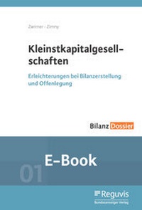 Abbildung von: Kleinstkapitalgesellschaften (E-Book) - Reguvis Fachmedien