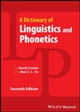 Cover: Dictionary of Linguistics and Phonetics - Wiley-Blackwell