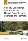 Cover: Stability-Constrained Optimization for Modern Power System Operation and Planning - Wiley-IEEE Press