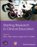 Cover: Starting Research in Clinical Education - Wiley-Blackwell