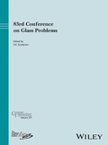Cover: 83rd Conference on Glass Problems, Ceramic Transactions Volume 271 - Wiley