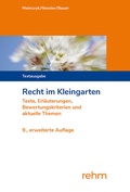 Cover: Recht im Kleingarten - Rehm