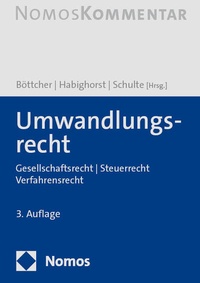 Abbildung von: Umwandlungsrecht - Nomos