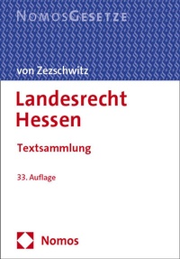 Abbildung von: Landesrecht Hessen - Nomos