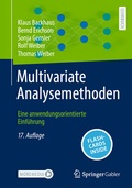 Cover: Multivariate Analysemethoden - Springer Gabler