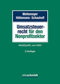 Abbildung von: Umsatzsteuerrecht für den Nonprofitsektor - Otto Schmidt Verlag