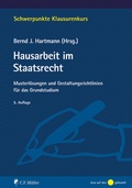 Cover: Hausarbeit im Staatsrecht - C.F. M&uuml;ller
