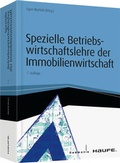 Cover: Spezielle Betriebswirtschaftslehre der Immobilienwirtschaft - Hammonia