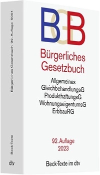 Bild vergrößern Bild: Bürgerliches Gesetzbuch: BGB - dtv