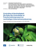 Cover: Controlling & Nachhaltigkeit: Die Rolle des Controllings im Transformationsprozess zur nachhaltigen Unternehmenssteuerung - Haufe-Lexware