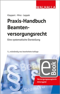 Abbildung von: Praxis-Handbuch Beamtenversorgungsrecht - Walhalla