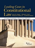 Cover: Leading Cases in Constitutional Law, A Compact Casebook for a Short Course, 2021 - West Academic Press