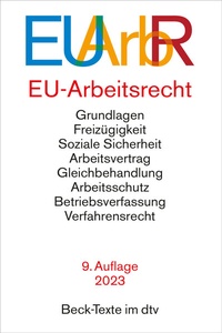 Bild vergrößern Bild: EU-Arbeitsrecht - dtv
