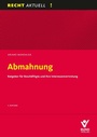 Cover: Abmahnung - Bund-Verlag
