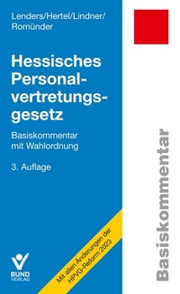 Abbildung von: Hessisches Personalvertretungsgesetz - Bund-Verlag