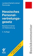 Cover: Hessisches Personalvertretungsgesetz - Bund-Verlag