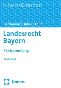 Abbildung von: Landesrecht Bayern - Nomos
