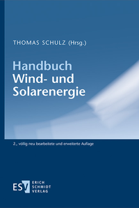 Abbildung von: Handbuch Wind- und Solarprojekte - Erich Schmidt Verlag