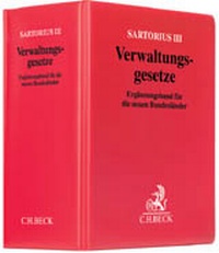 Abbildung von: Verwaltungsgesetze - Grundwerk mit Fortsetzungsbezug - C.H.BECK