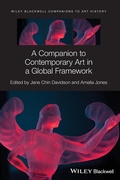 Cover: A Companion to Contemporary Art in a Global Framework - Wiley-Blackwell