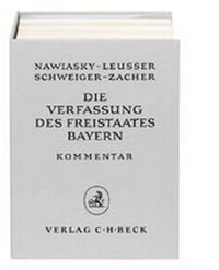 Abbildung von: Die Verfassung des Freistaates Bayern - C.H.BECK