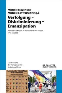 Abbildung von: Verfolgung - Diskriminierung - Emanzipation - De Gruyter Oldenbourg