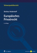 Abbildung von: Europäisches Privatrecht - C.F. Müller