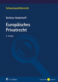 Enlarge image Cover: Europäisches Privatrecht - C.F. Müller