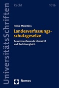 Cover: Landesverfassungsschutzgesetze - Nomos