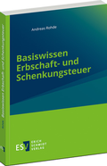 Bild: Basiswissen Erbschaft- und Schenkungsteuer - Erich Schmidt Verlag