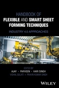 Cover: Handbook of Flexible and Smart Sheet Forming Techniques - Wiley