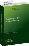 Cover: Einzelfragen der Betriebspr&uuml;fung - Erich Schmidt Verlag