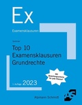 Bild: Top 10 Examensklausuren Grundrechte - Alpmann Schmidt