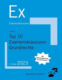 Bild: Top 10 Examensklausuren Grundrechte - Alpmann Schmidt