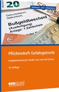 Cover: Pflichtenheft Gefahrgutrecht - ecomed Storck