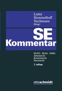 Enlarge image Cover: SE-Kommentar - Otto Schmidt Verlag